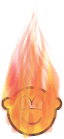 Buddy icon on fire  